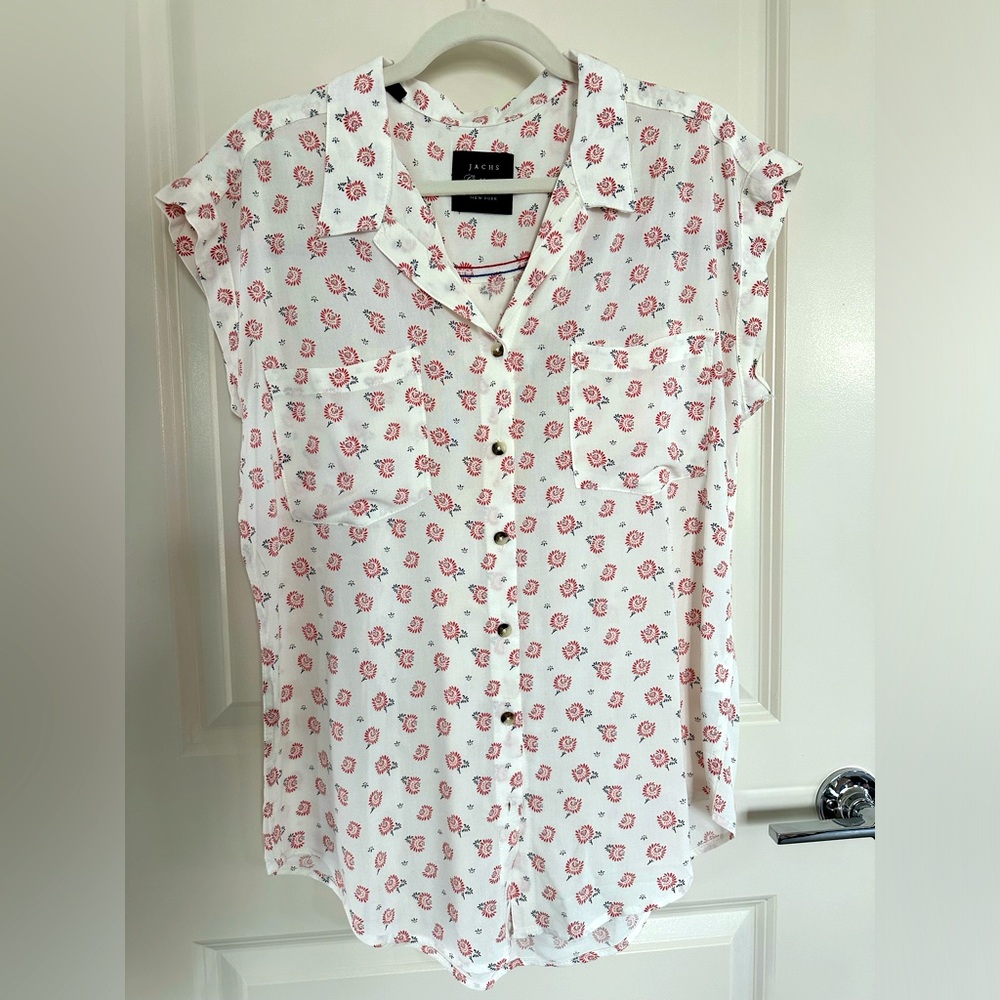 JACHS Girlfriend New York Size Small, Button down shirt